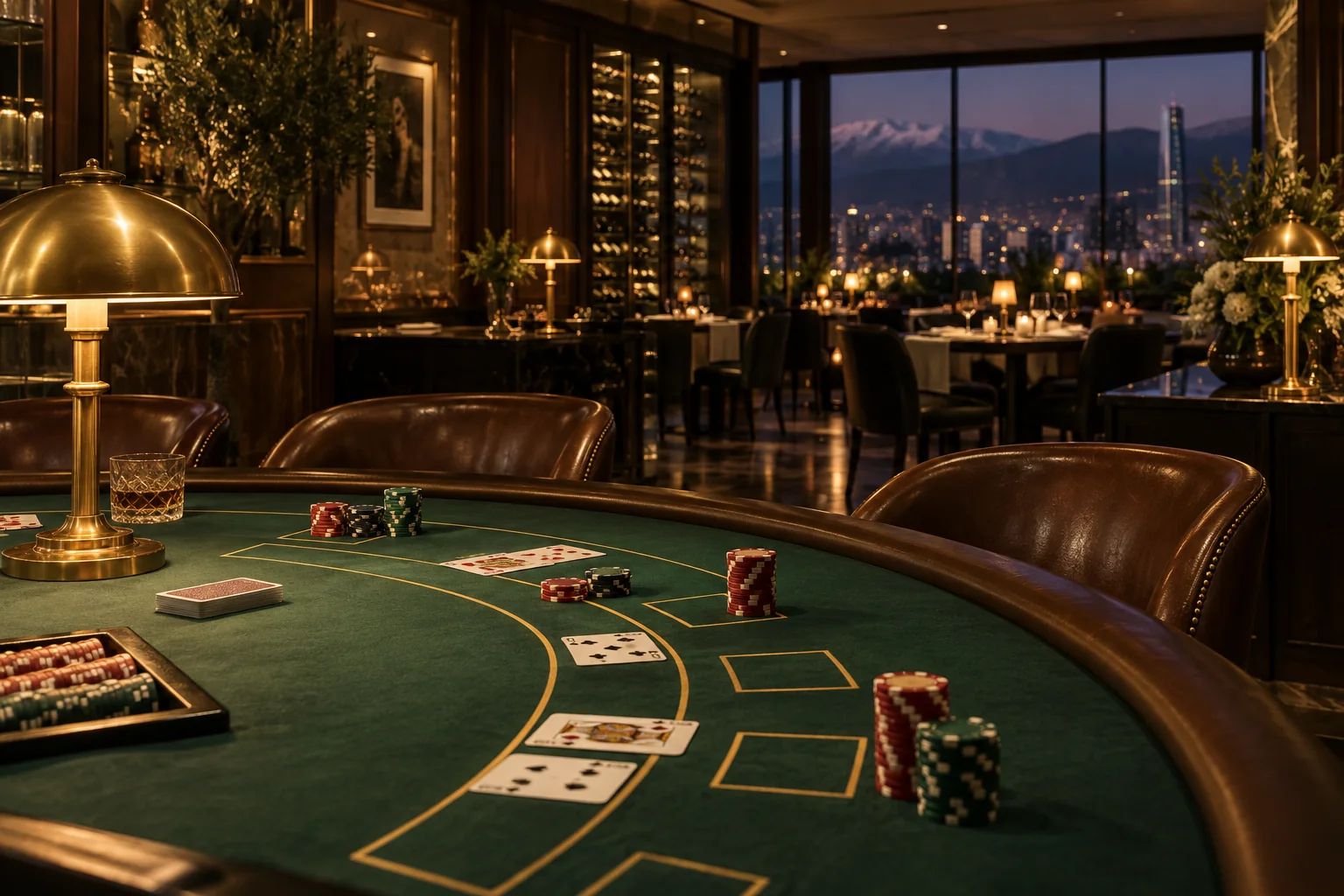 Mesas del casino presencial